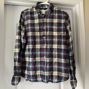 Denim & Flower Men’s Button Down Flannel 100%Cotton